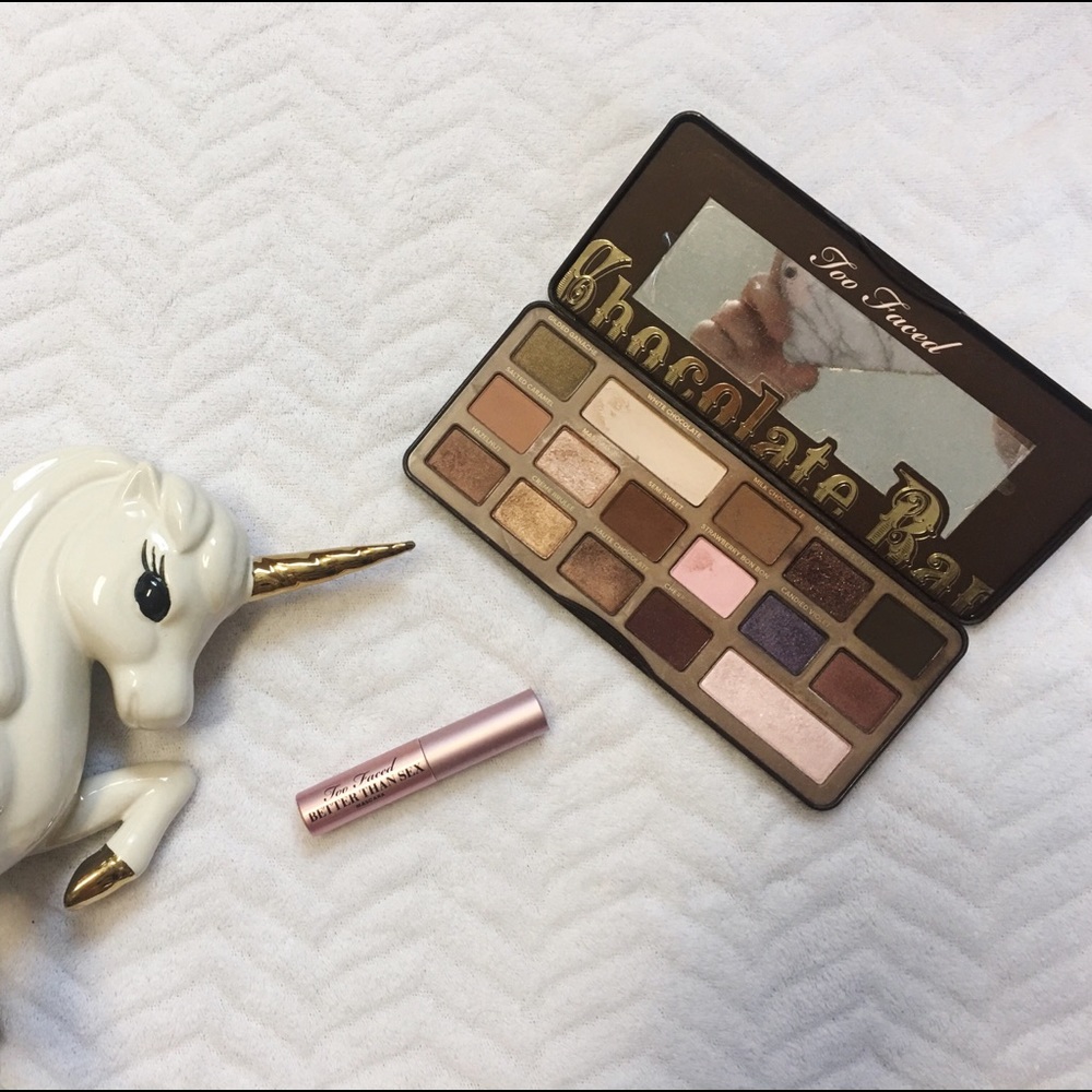 TOO FACED Chocolate Bar Palette & Better Than Sex